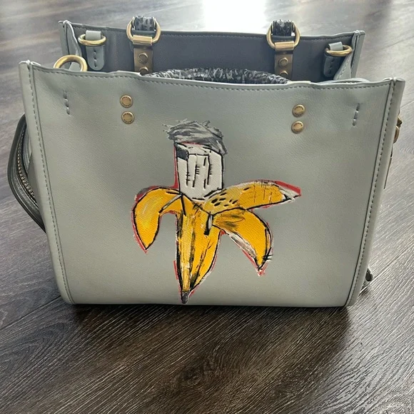 Coach x Jean-Michel Basquiat Rogue Bag 25 - Picture 1 of 16